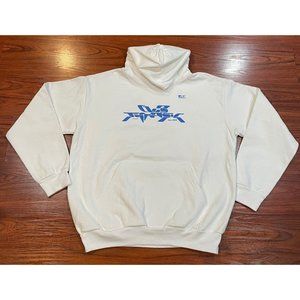 CLUB FANTASY NEON WHITE HOODIE SZ XL